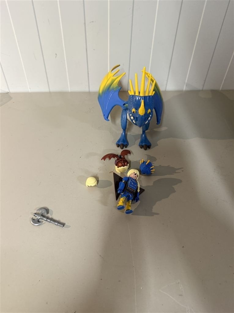 playmobil how to train your dragon stormfly - gepantserde as, Enlèvement ou Envoi, Comme neuf