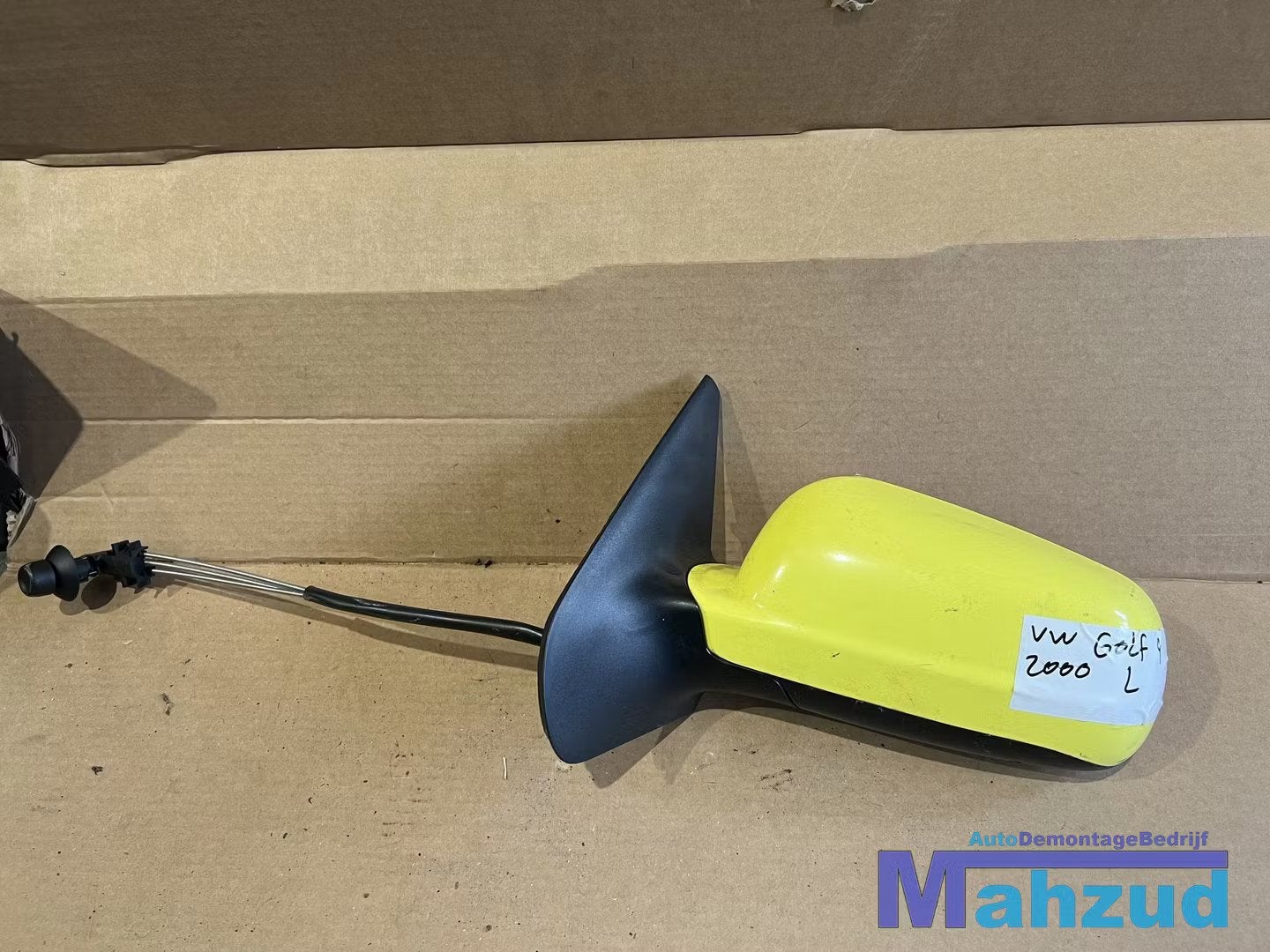GOLF 4 MK4 Links geel spiegel handmatig left yellow mirror, Volkswagen, Volkswagen AG, Vw@volkswagen.de, Utilisé