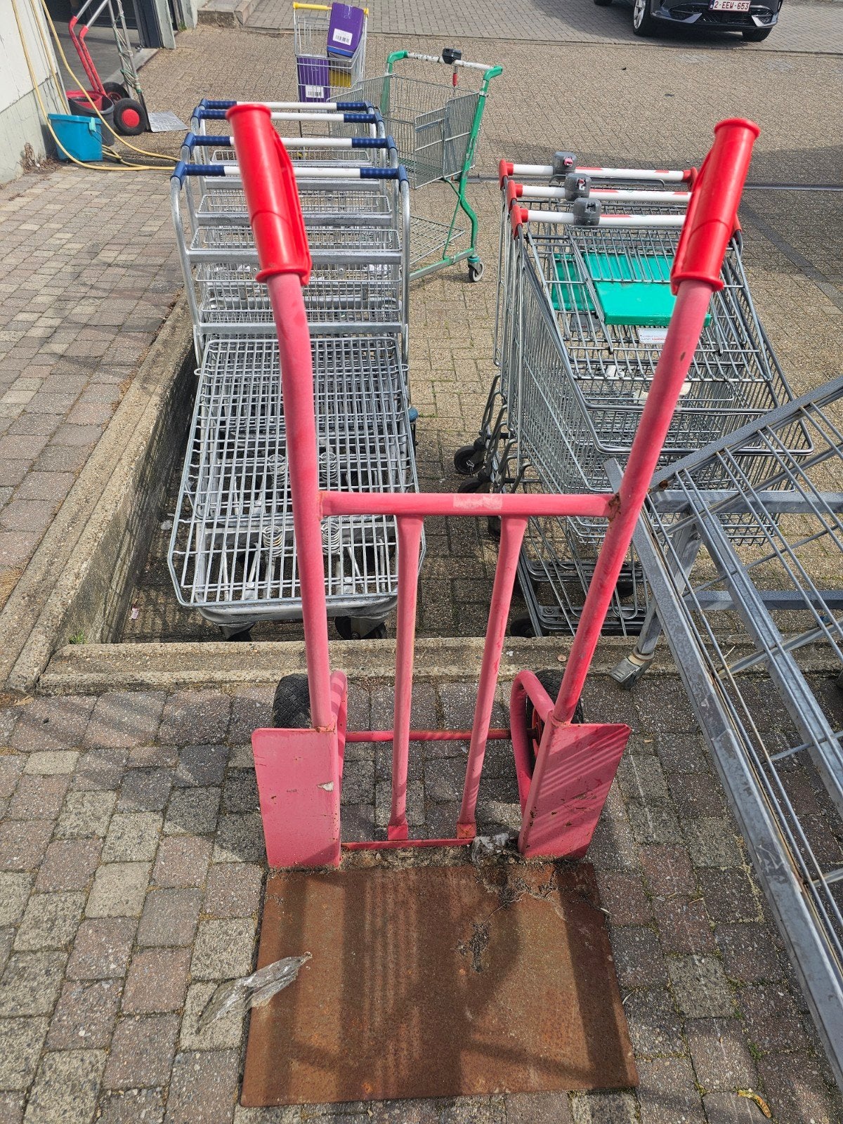 Steekwagon, Doe-het-zelf en Bouw, Ophalen