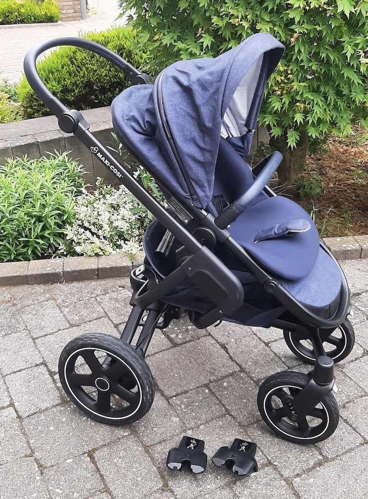 Kinderwagen Maxi-Cosi Nova 4W Nomad Blue, Kinderen en Baby's, Zo goed als nieuw, Met reiswieg, Maxi-Cosi, Ophalen