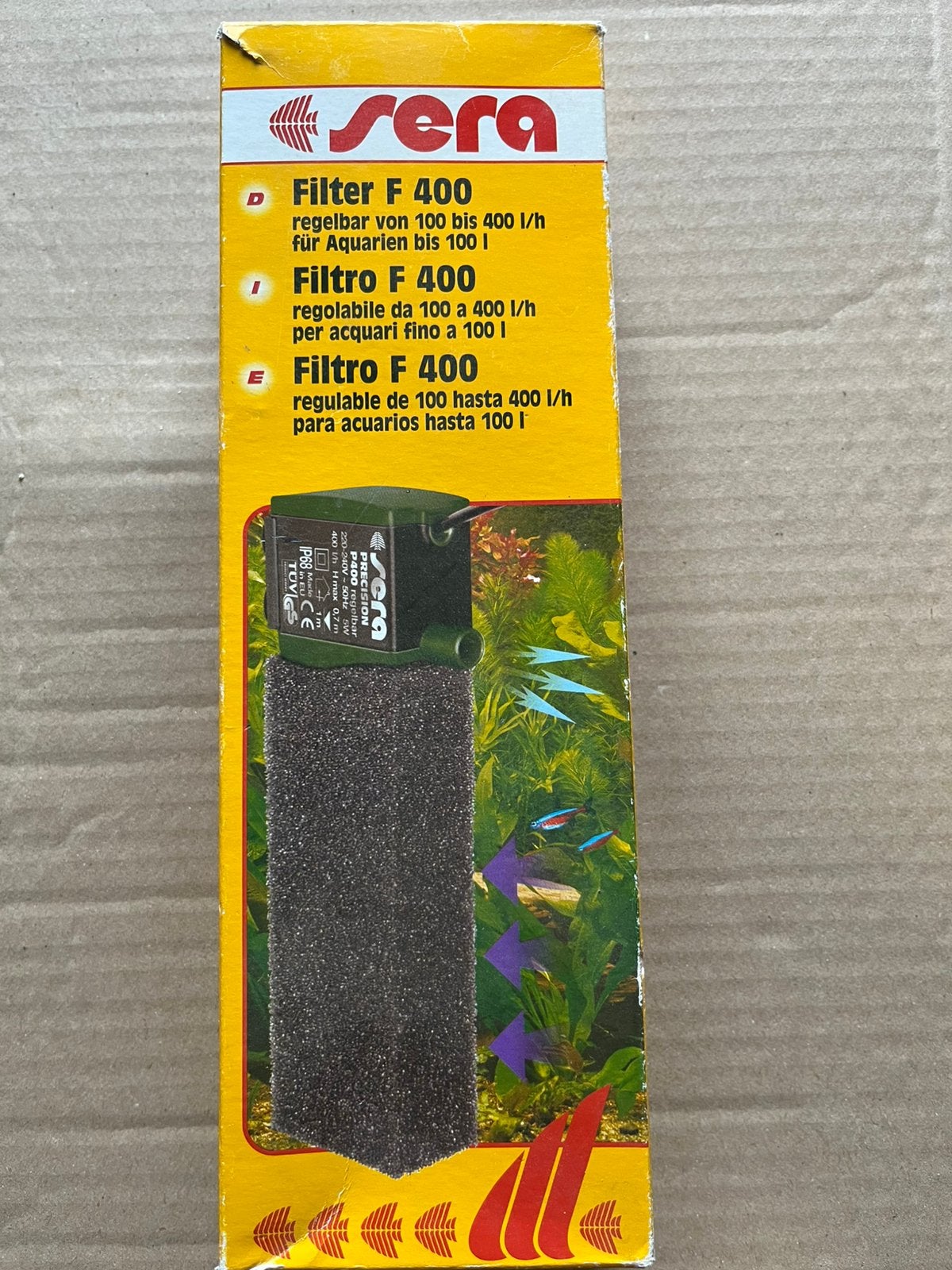 Aquarium filter Sera F 400, Dieren en Toebehoren, Ophalen, Zo goed als nieuw, Filter, Sera