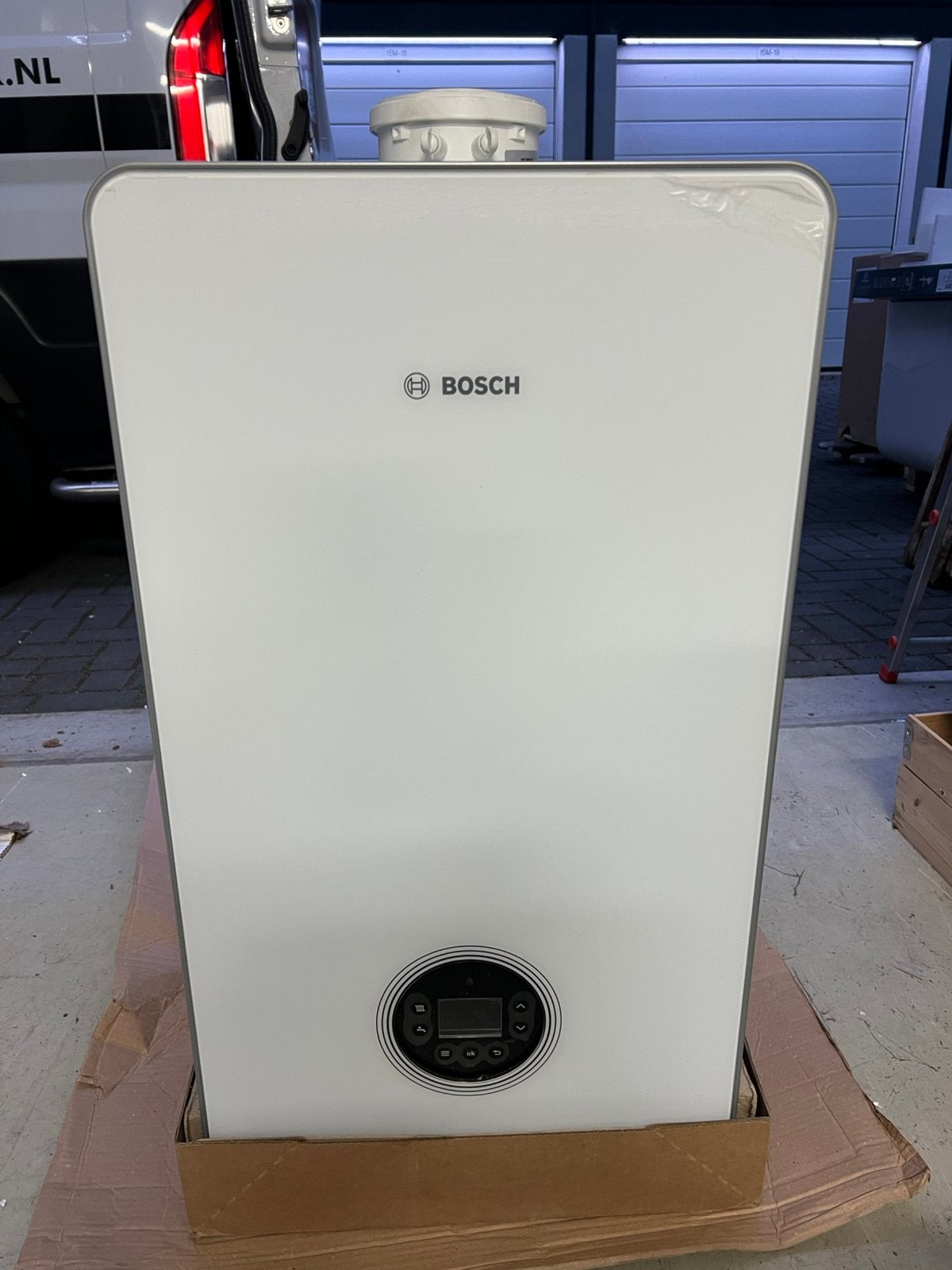 Bosch condensatiewandketel  Nieuw!! Label A, Doe-het-zelf en Bouw, Ophalen, Aardgas, Nieuw, Boiler
