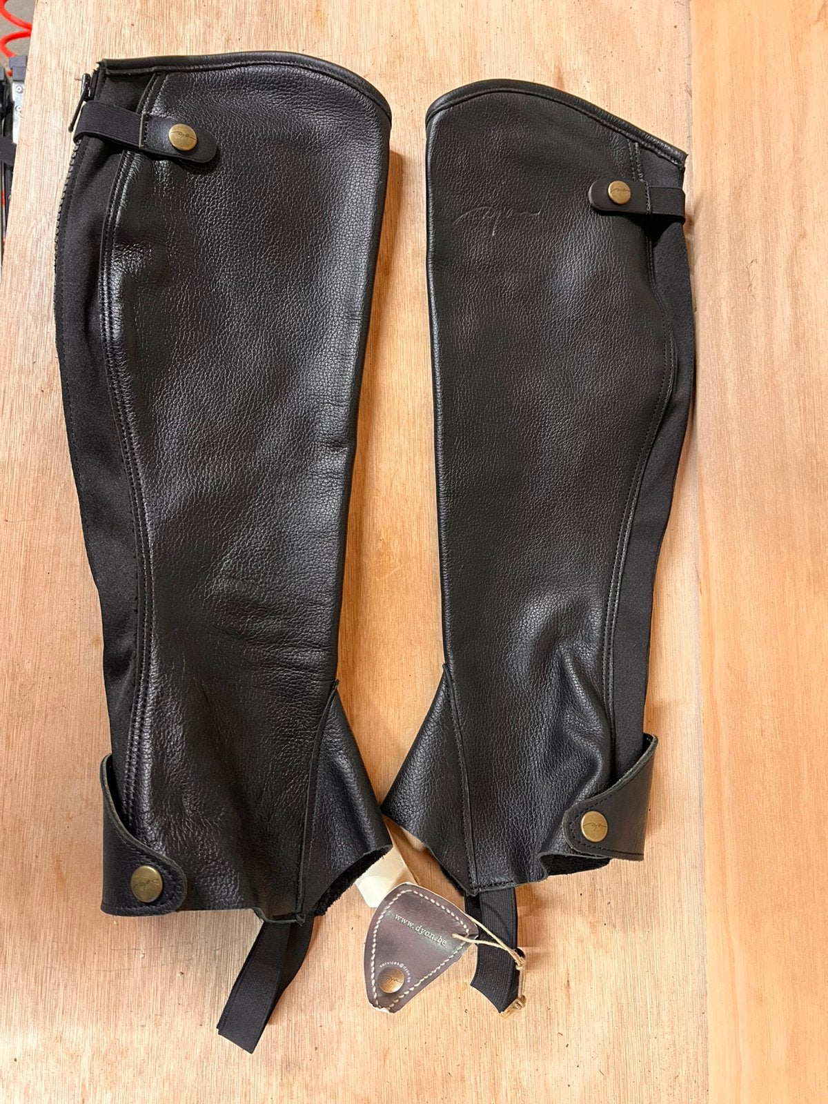 Dyon zwarte chaps nieuw, Ophalen, Nieuw