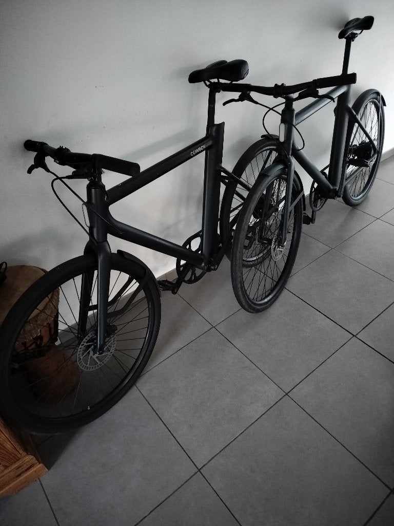 elektrische fiets cowboy 2, Ophalen, Gebruikt, 50 km per accu of meer, Cowboy