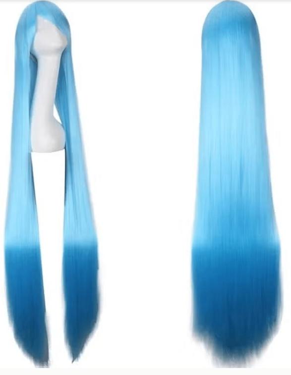 Belle perruque synthétique ultra longue de style cosplay, Enlèvement ou Envoi, Neuf