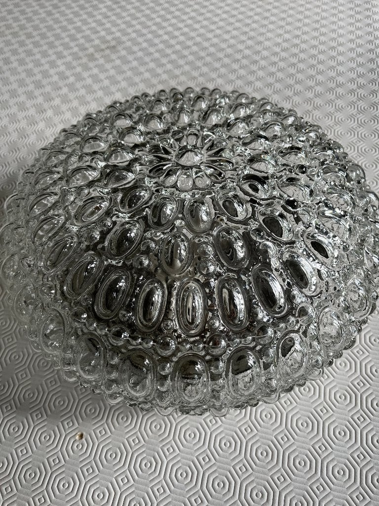 plafondlamp - muurlamp - Merk : limburg, Huis en Inrichting, Ophalen, Vintage, 30 cm, Glas