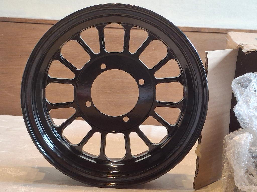 VELGEN 2 stuks MADMUNK MONKEY 10 inch  zwart, Auto-onderdelen, Banden en Velgen, Velg(en), Overige maten, Nieuw, Ophalen