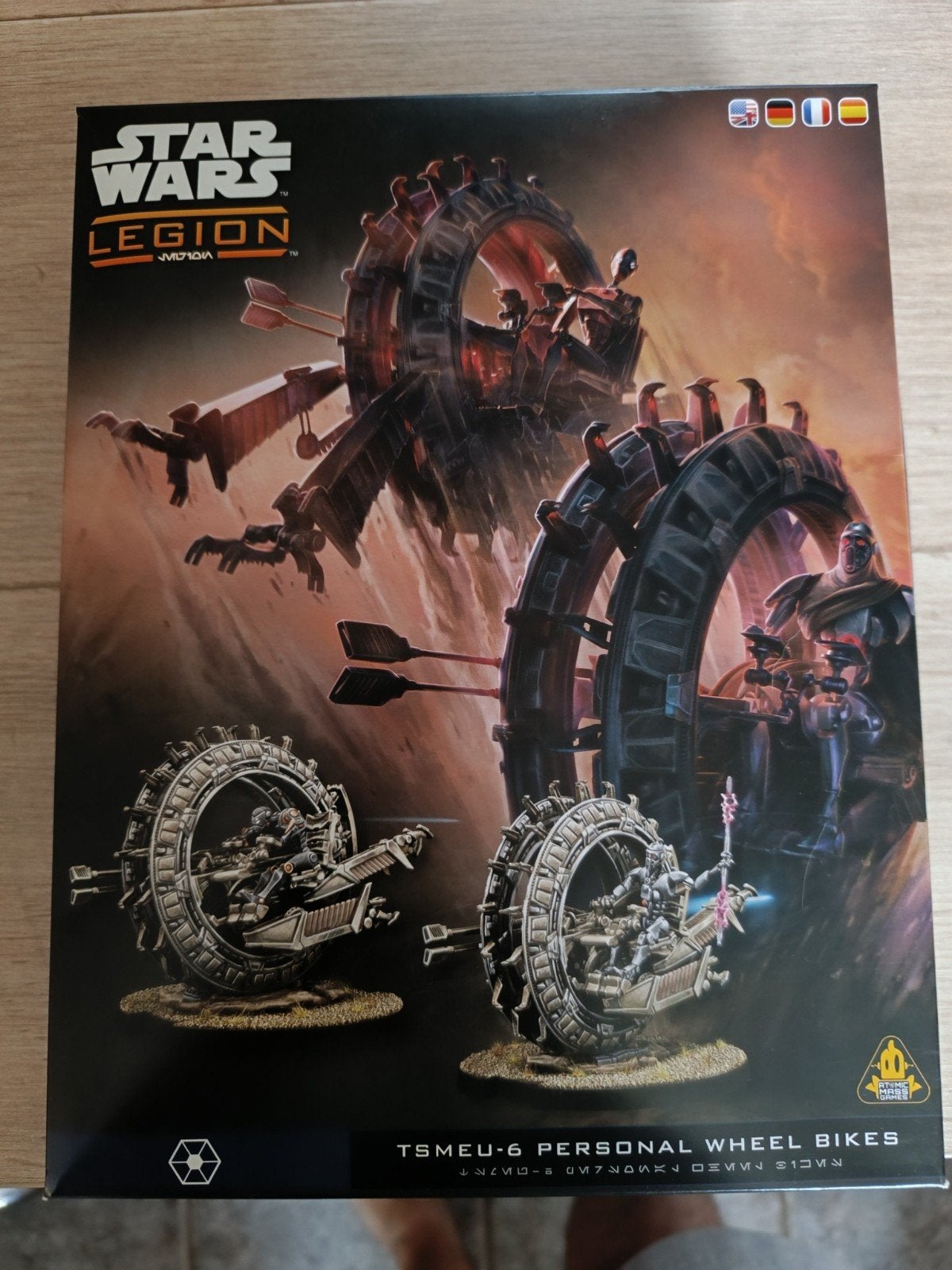 Star War Legion - TSMEU-6 Personal Wheel Bike, Enlèvement ou Envoi, Neuf, Autres types, Figurine(s)