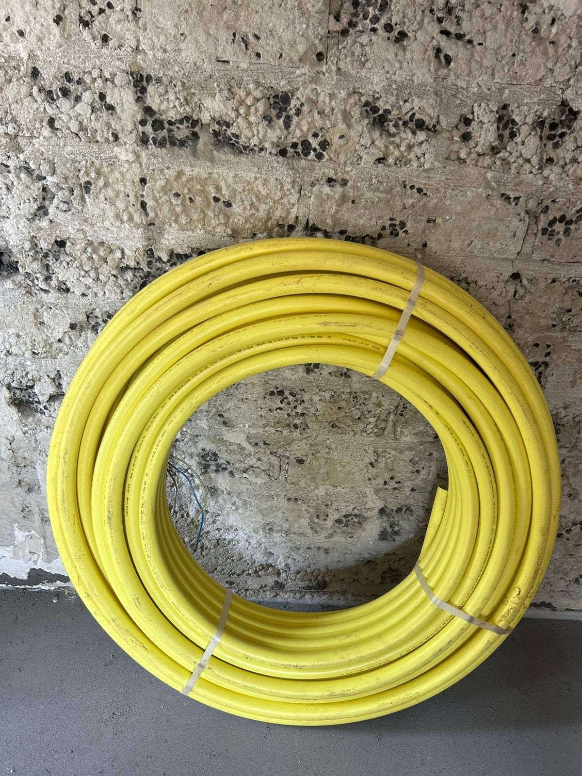 Henco GAS meerlagenbuis 26x3mm - rol 50m, Doe-het-zelf en Bouw, Buizen en Afvoer, Ophalen, Zo goed als nieuw, Aluminium