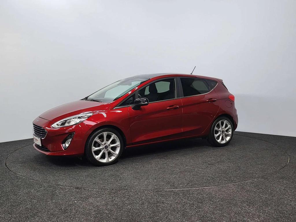 Ford Fiesta 1.0 EcoBoost | Automaat | 2018 | 28.894 km | Nav, Auto's, Automaat, 118 g/km, Stof, Gebruikt
