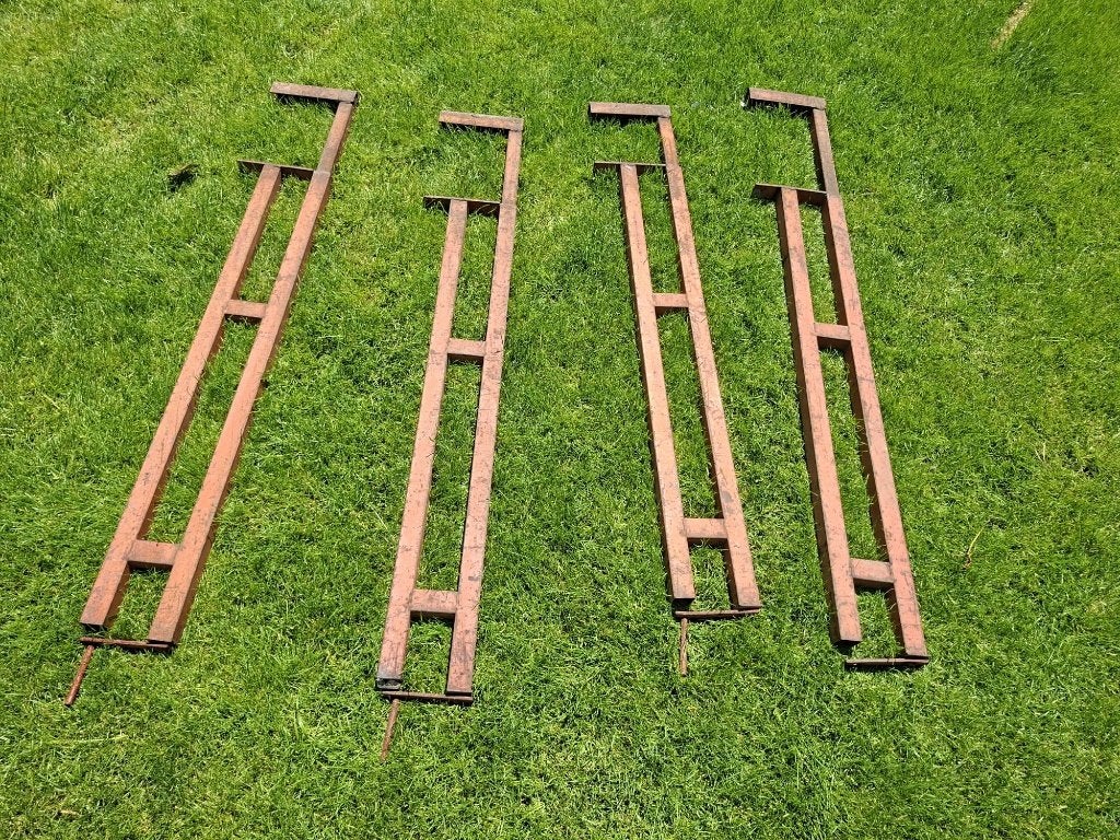 Montagehaken voor palletstelling – tijdelijke valbeveiliging, Doe-het-zelf en Bouw, Ophalen, Gebruikt