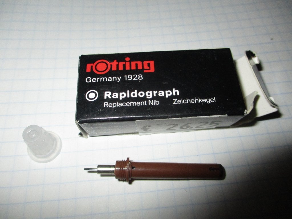 rotring rapidograph technische tekenkop vervangpunt nieuw, Enlèvement ou Envoi, Neuf, Autres types