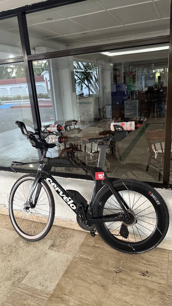 Cervelo CLM — Tijdritfiets, Carbon, 10 tot 15 versnellingen, Heren, Schijfrem