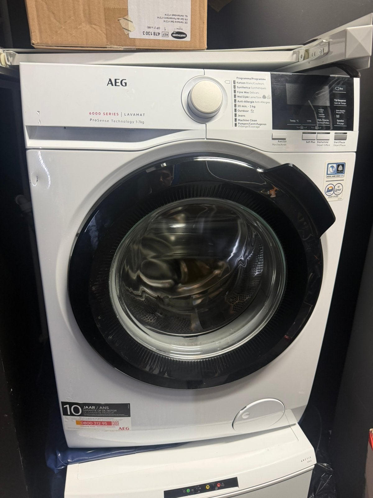 AEG wasmachine, Elektronische apparatuur, Ophalen, Zo goed als nieuw