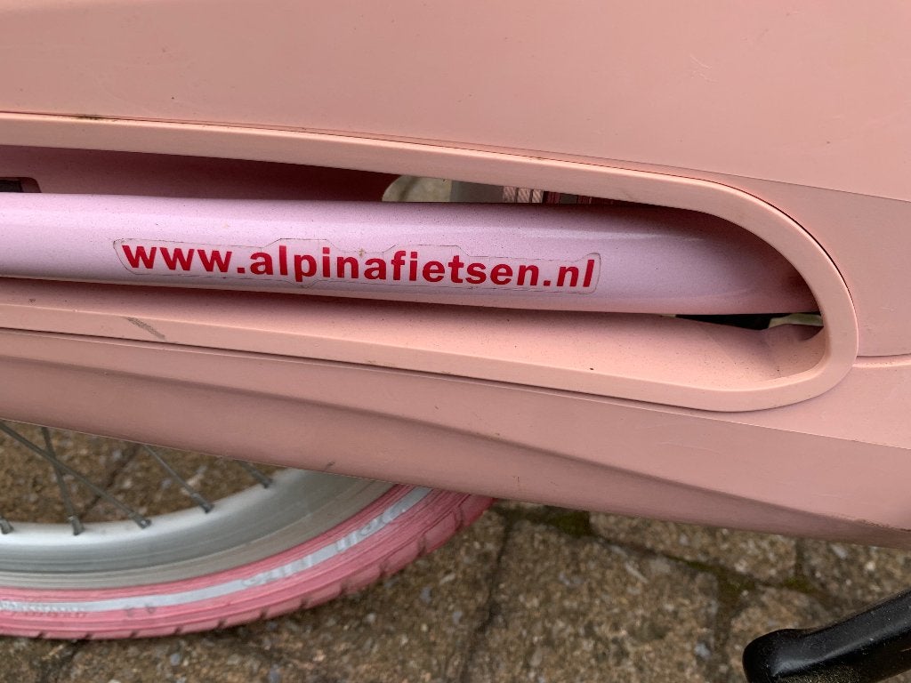Meisjesfiets, Fietsen en Brommers, Fietsen | Meisjes, Ophalen, Gebruikt, Alpina Meisjesfiets, Handrem
