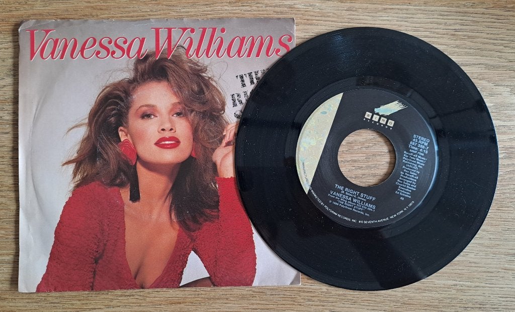 Vanessa Williams - The Right Stuff, Gebruikt, Originele persing, 7 inch, Ophalen of Verzenden