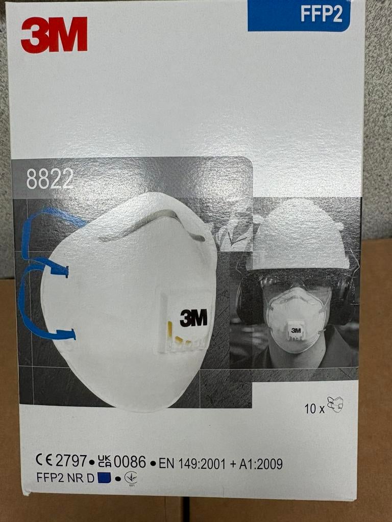 3m 8822, Doe-het-zelf en Bouw, Adembescherming, Ophalen, Zo goed als nieuw