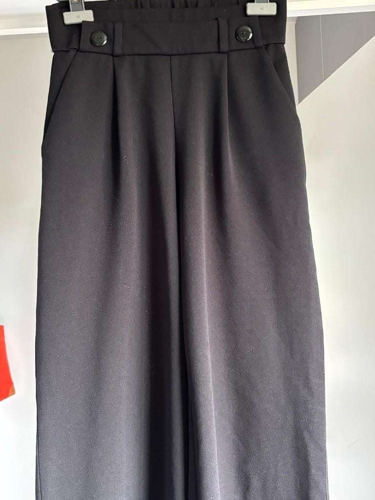 Broek zwart, Zwart, Ophalen of Verzenden, Maat 36 (S), Lang