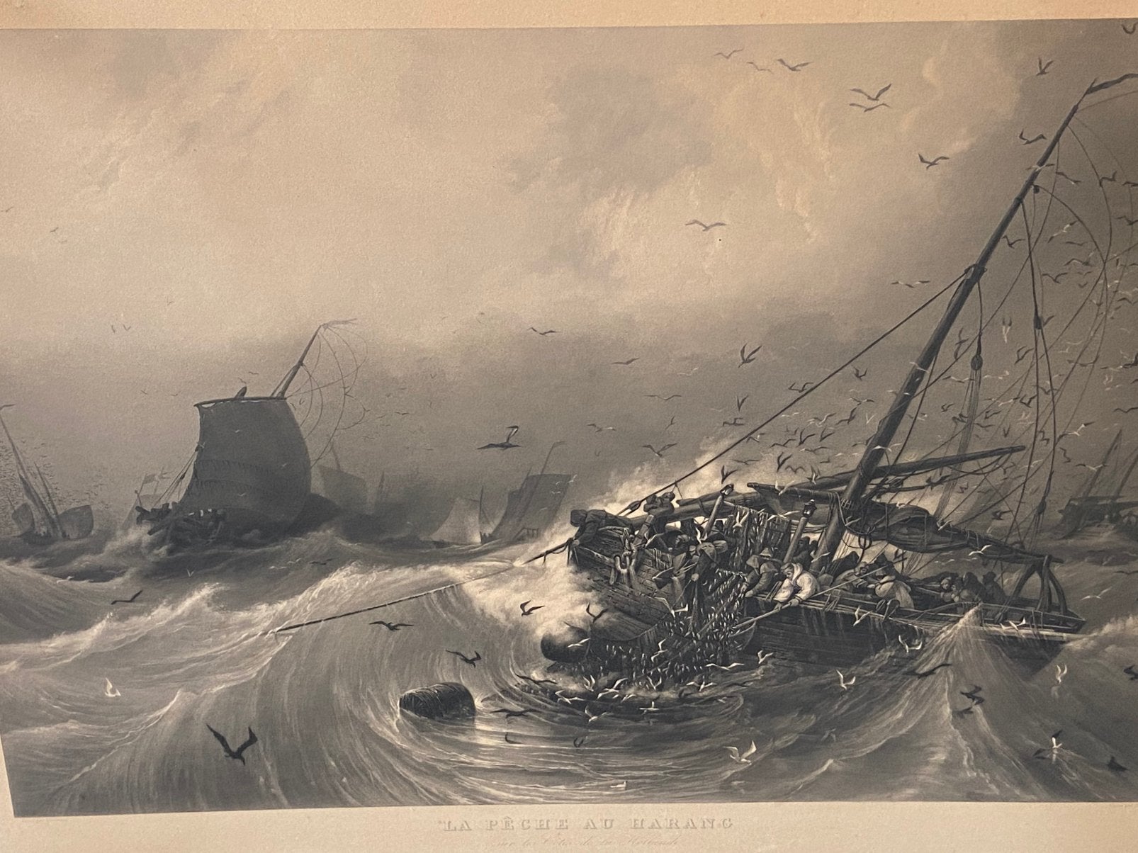 Belle gravure de jazet, Enlèvement, Gravure