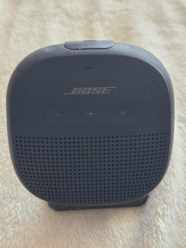 Bose SoundLink zwarte microfoon, Audio, Tv en Foto, Luidsprekerboxen, Ophalen of Verzenden, Zo goed als nieuw, 60 tot 120 watt