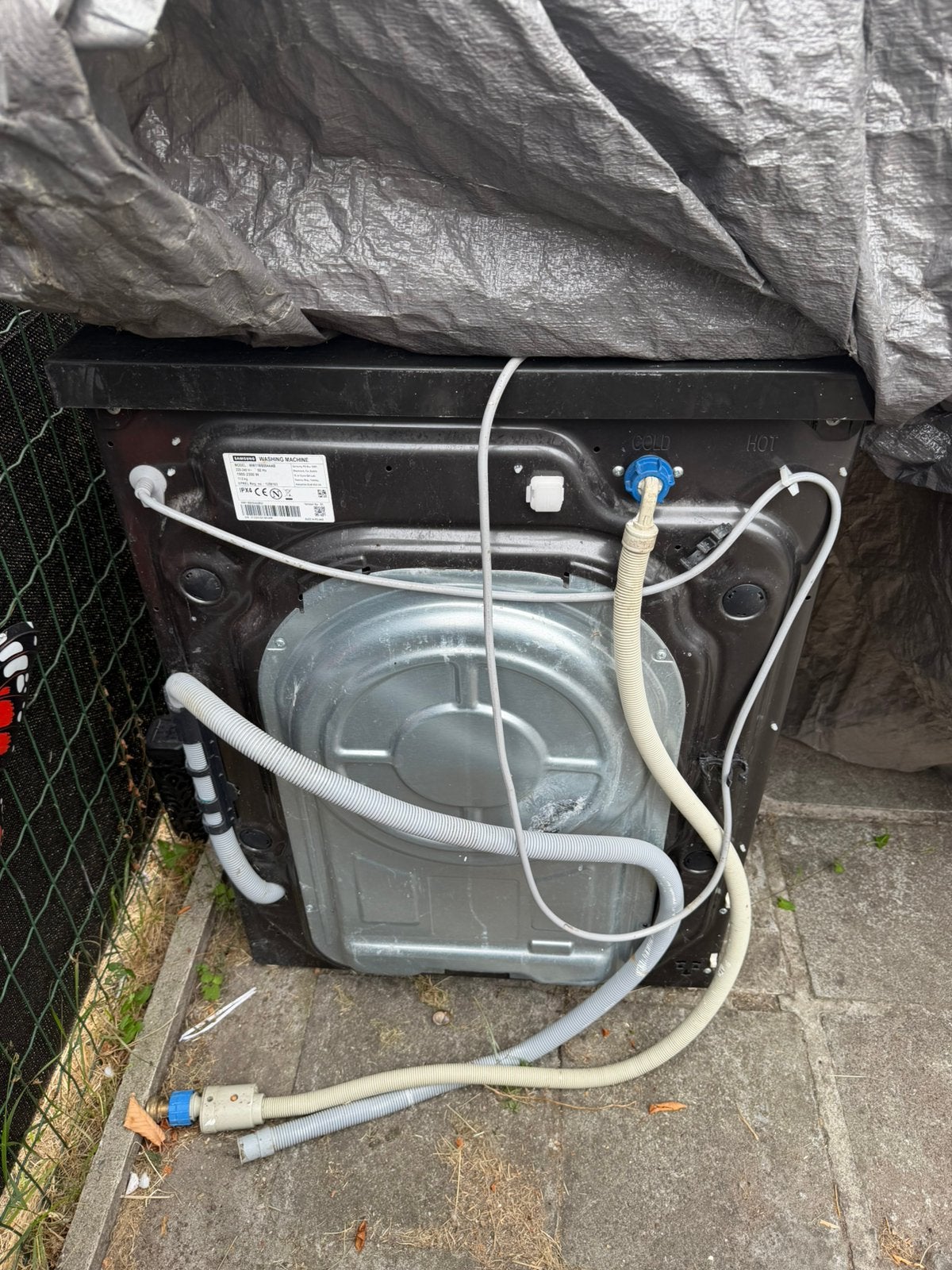Was machien 11 kg, Elektronische apparatuur, Wasmachines, 10 kg of meer, Ophalen, Gebruikt, Voorlader