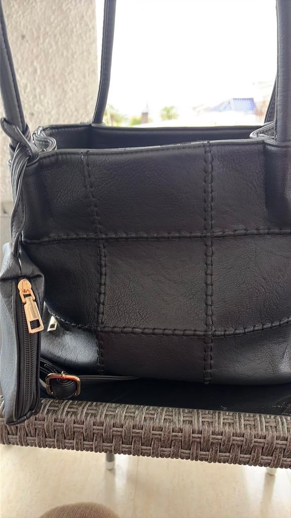 Sac à main ou bandoulière noir 35/21/14 cm 28/14 cm, Bijoux, Sacs & Beauté, Sacs | Sacs à bandoulière, Neuf, Noir, Envoi