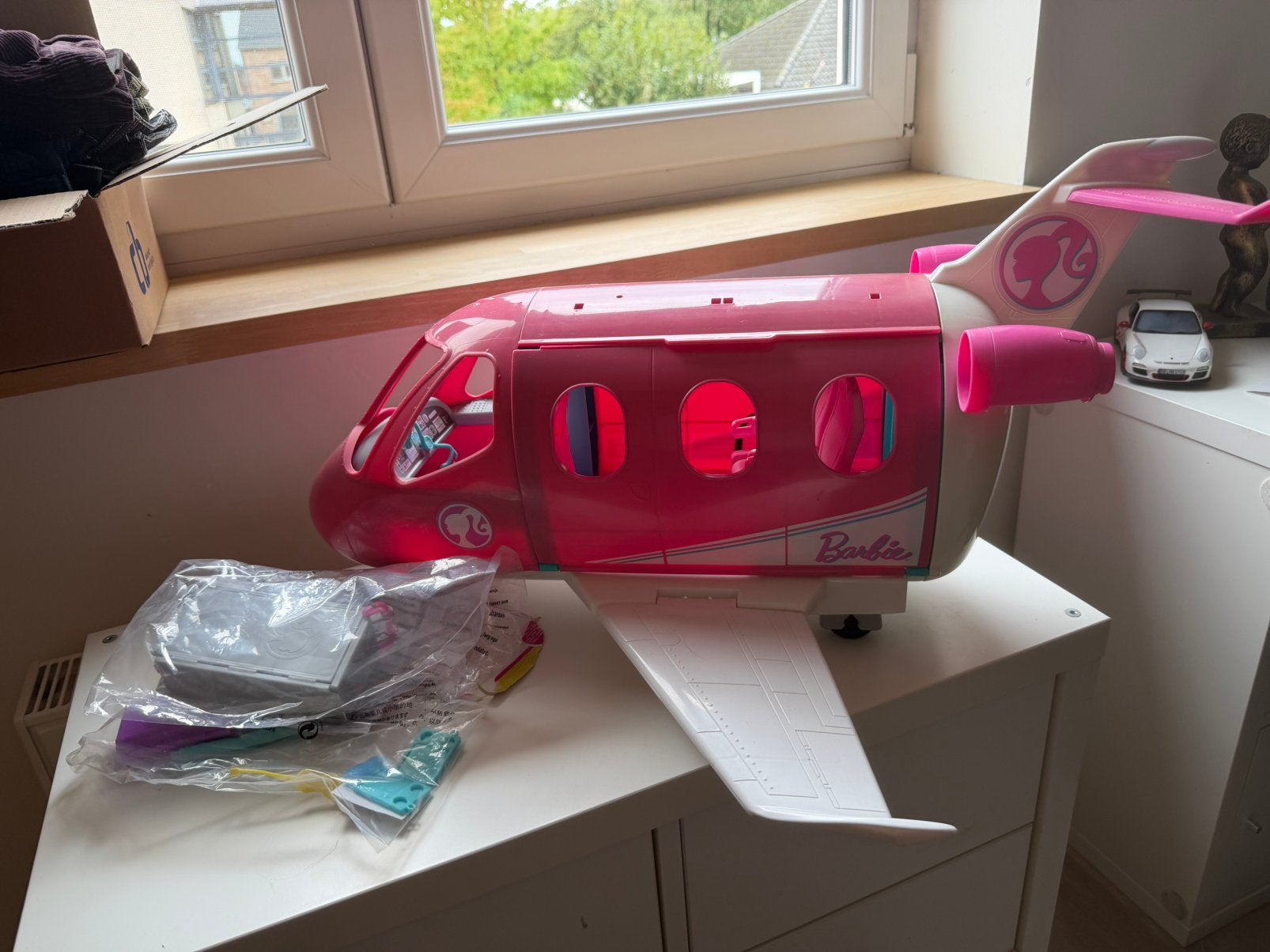 Barbie droomvliegtuig, Kinderen en Baby's, Ophalen of Verzenden