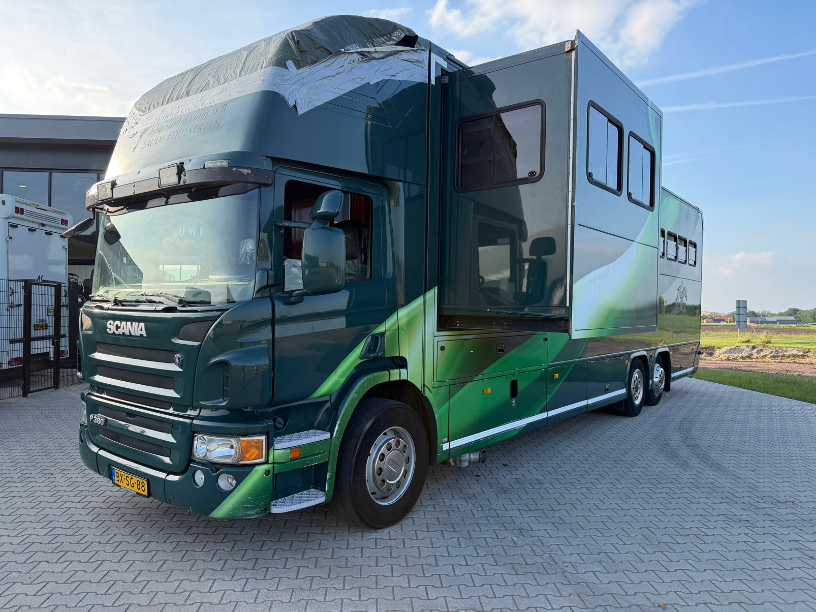 Scania KETTERER paardencamionette LIVING prive wagen, Ophalen, Gebruikt, Aluminium, Overige typen