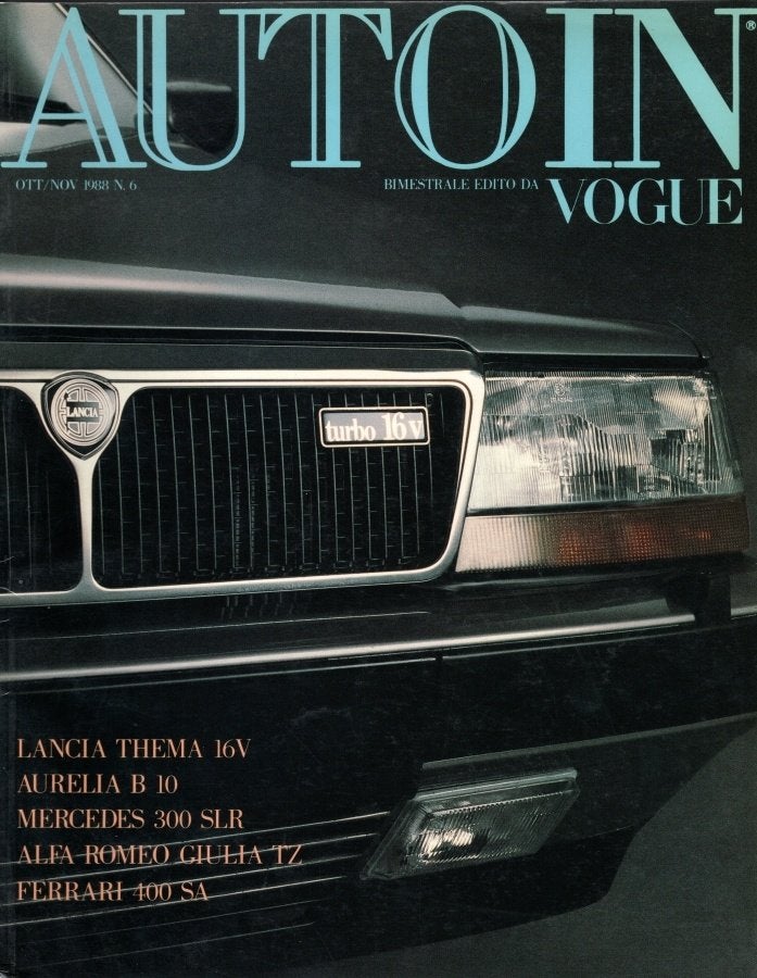 Autoin Vogue - Ott / Nov 1988, Livres, Envoi, Utilisé, Autres types