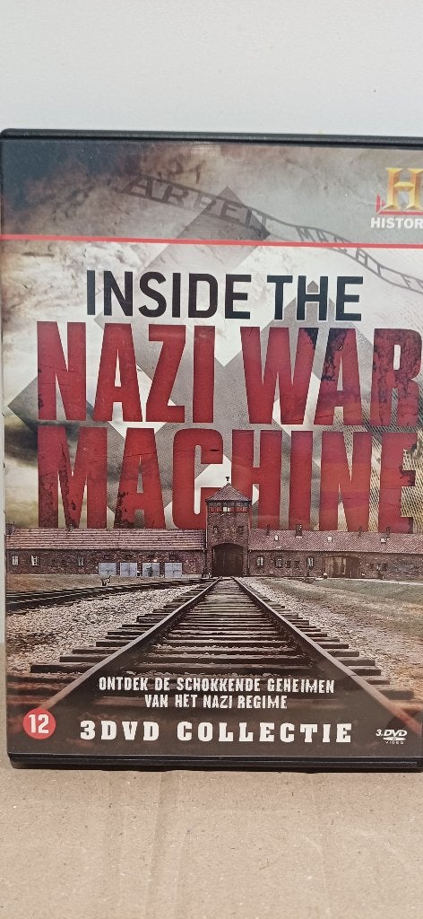 3 DVD - Inside the Nazi War Machine - WW2, CD & DVD, Enlèvement ou Envoi, Anglais, À partir de 16 ans, Guerre ou Policier