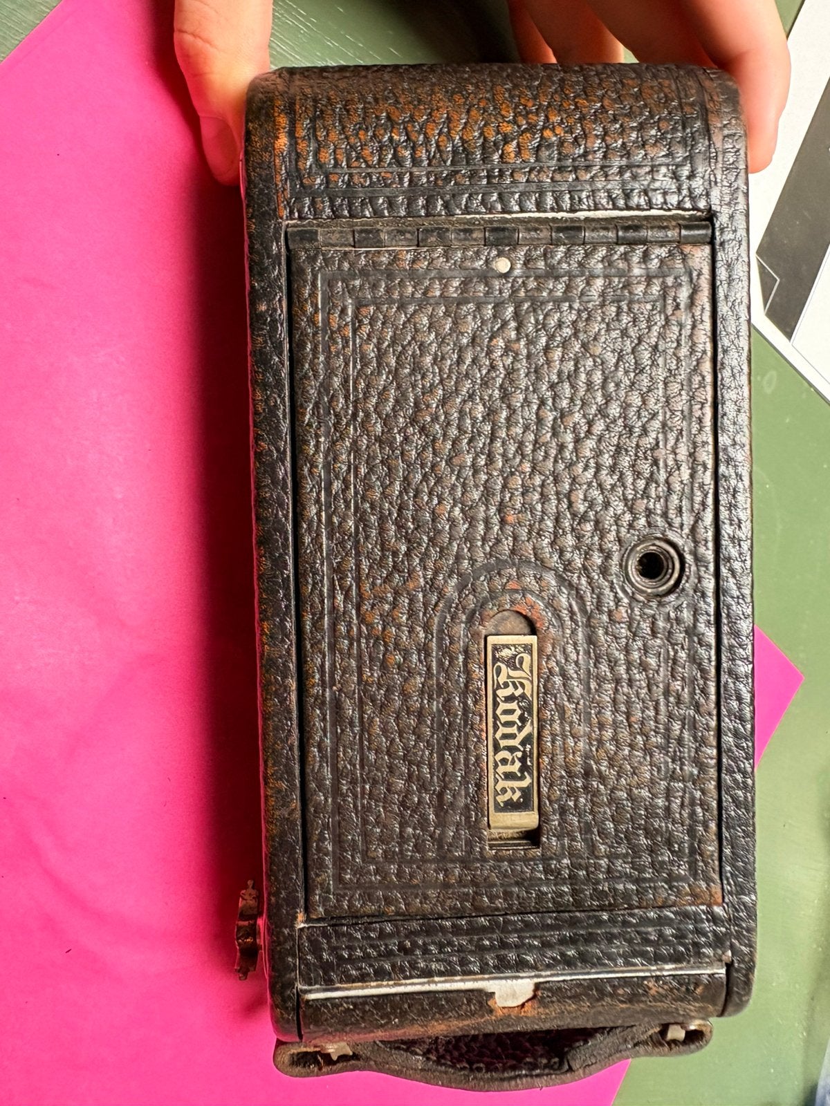 Appareil photo ancien kodak no.A-116, Enlèvement, Avant 1940, Appareils photo