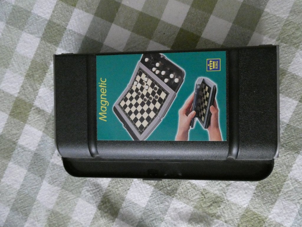 Damspel, Hobby en Vrije tijd, Een of twee spelers, Ophalen, Gebruikt, Reisspel