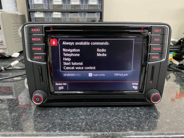 Reparatie van problemen met de VW Seat Skoda Radio Touch, Ophalen, Nieuw
