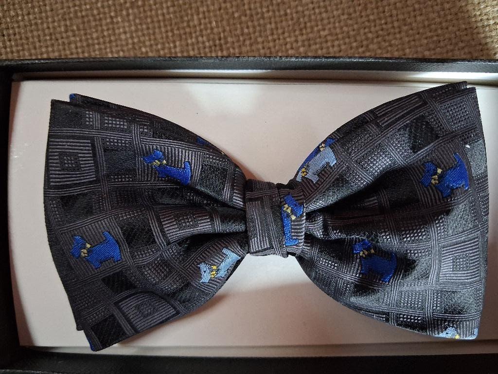 STRIK met hondjes - grijs/zwart -, Ophalen of Verzenden, Nieuw, Zwart, Met patroon