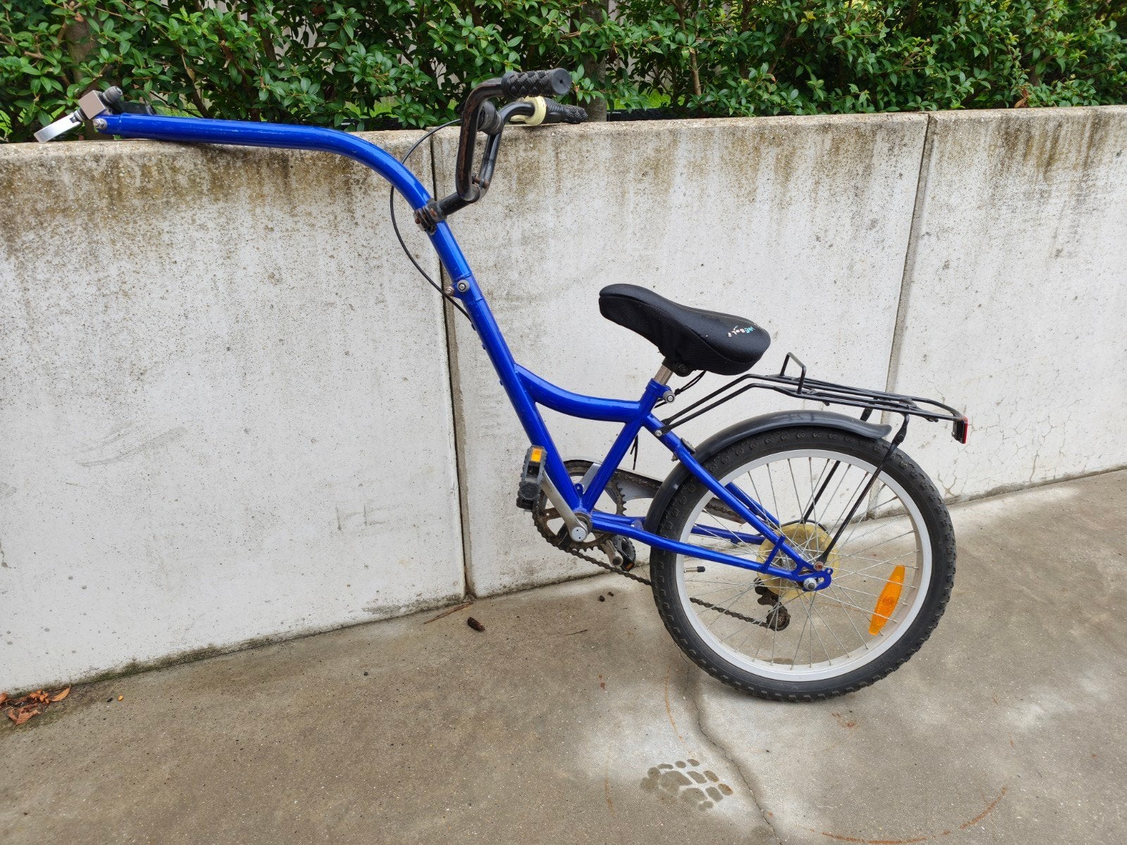 aanhangfiets 20", Fietsen en Brommers, Ophalen, Gebruikt, Terugtraprem, 16 tot 20 inch
