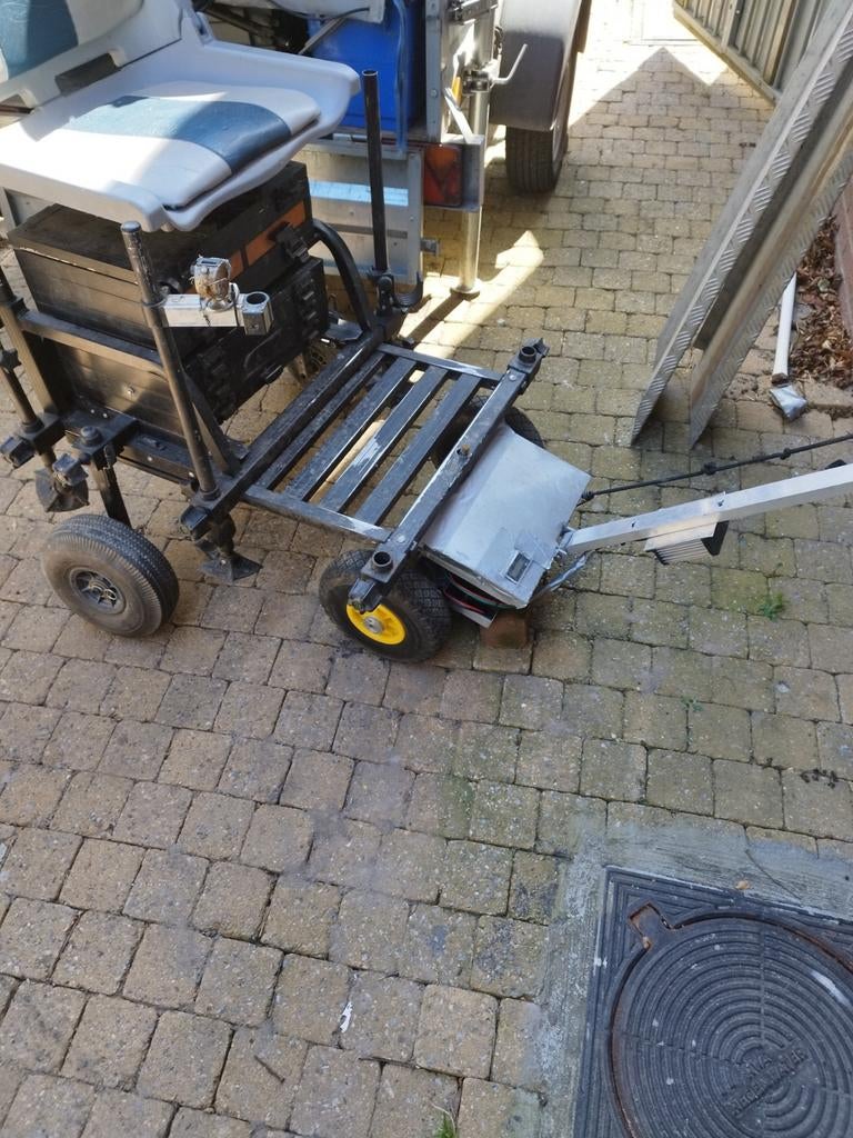 Motor voor visstation, Ophalen