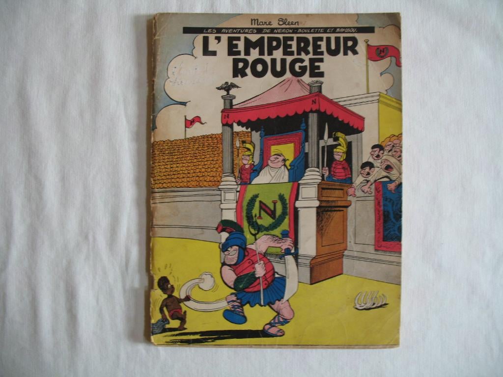 Nero, L’empereur rouge, 2de druk 1957  , Eén stripboek, Ophalen of Verzenden