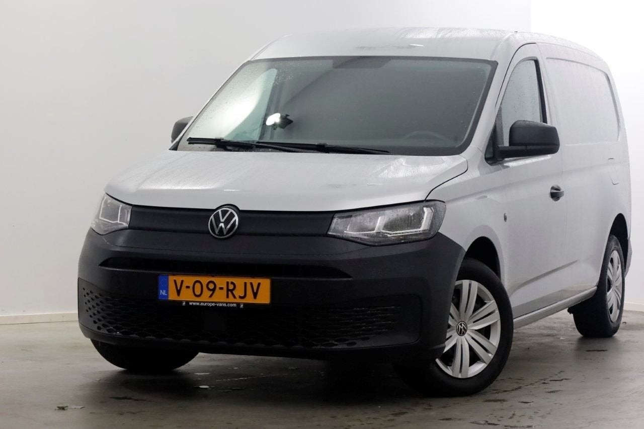 Volkswagen Caddy Cargo 2.0 TDI 102pk Maxi L2H1 Airco 11-2022, Auto's, Bedrijf, 130 g/km, Electronic Stability Program (ESP), Te koop