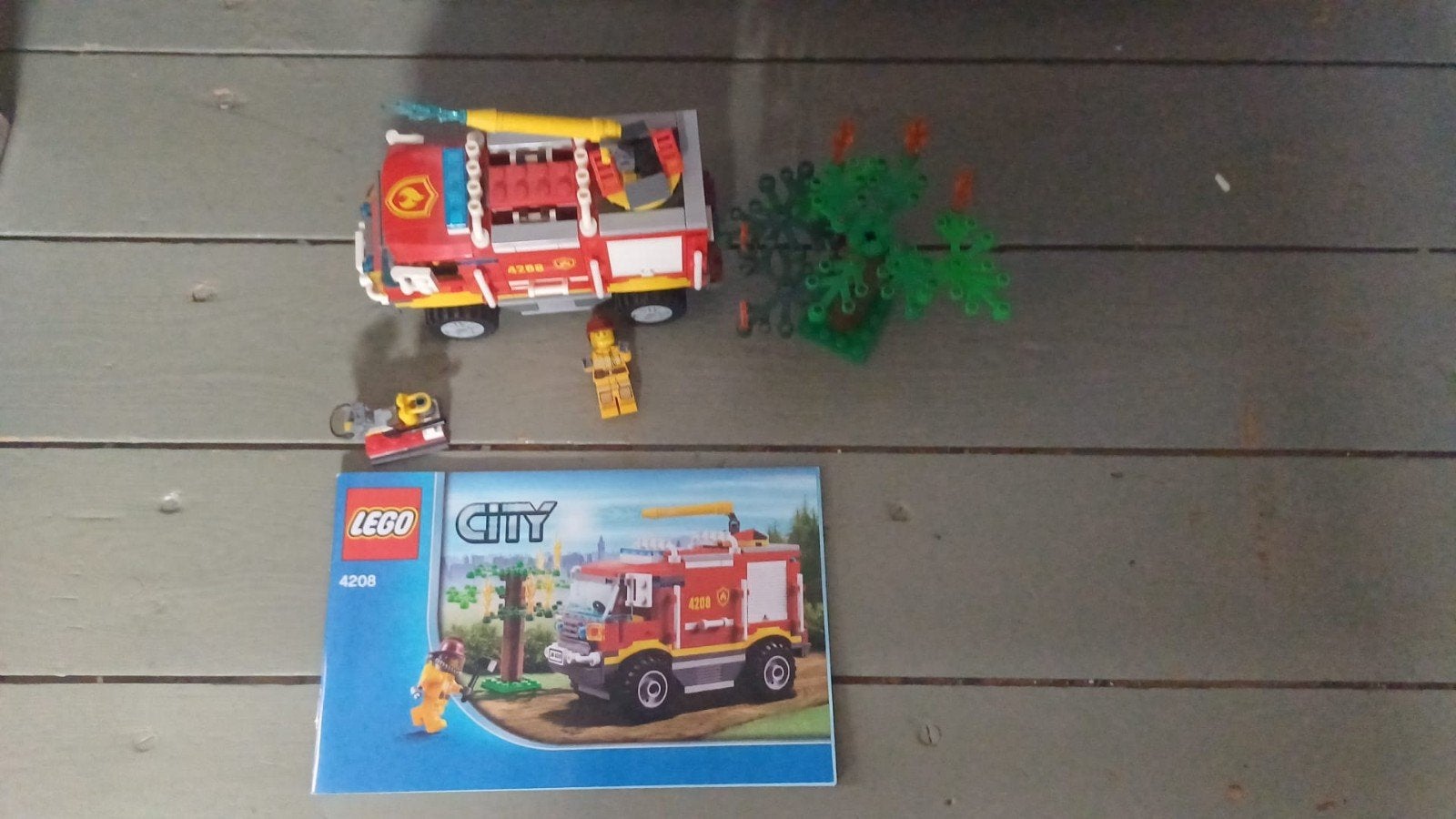 Camion de pompiers Lego 4x4 4208, Enlèvement ou Envoi, Lego