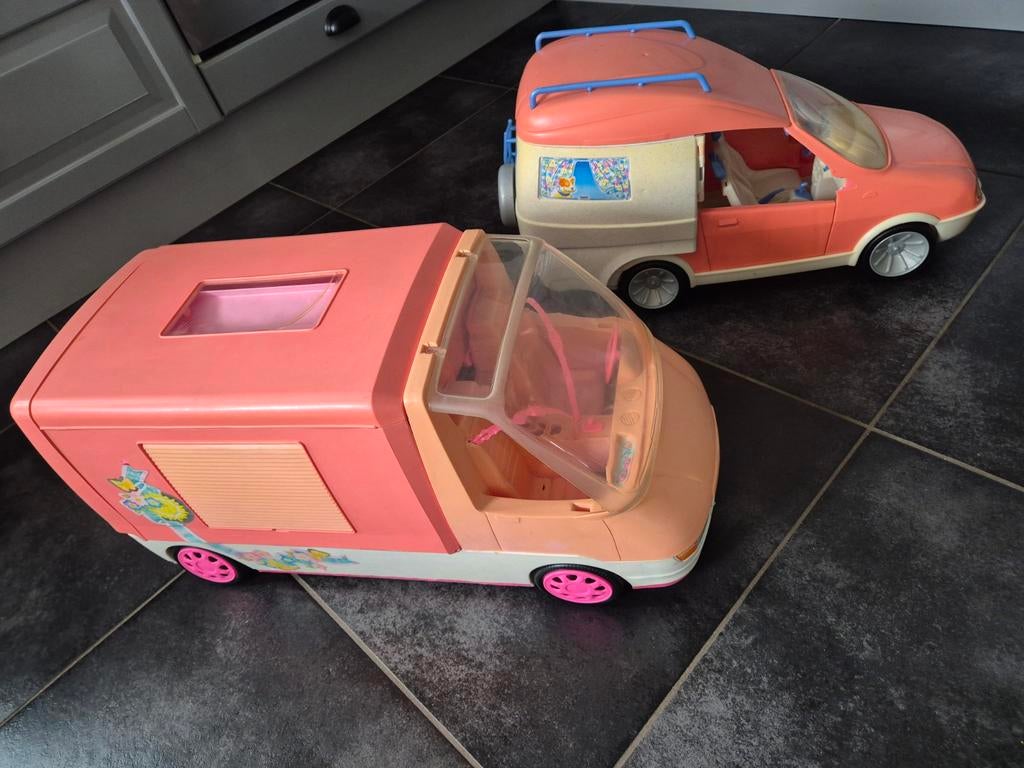 Barbie dream camper et holliday s camper, Enlèvement