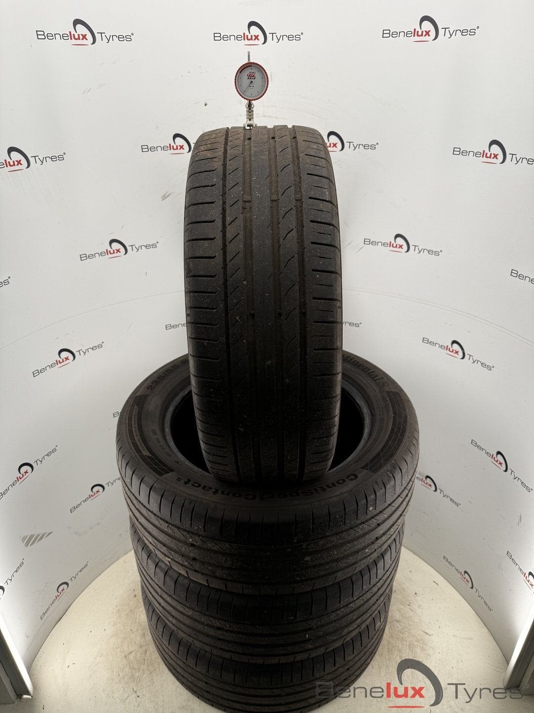 235/55R18 100V Continental SUV 235/55 R18 235/55/18 2355518, Auto-onderdelen, Banden en Velgen, 18 inch, Gebruikt, -, -