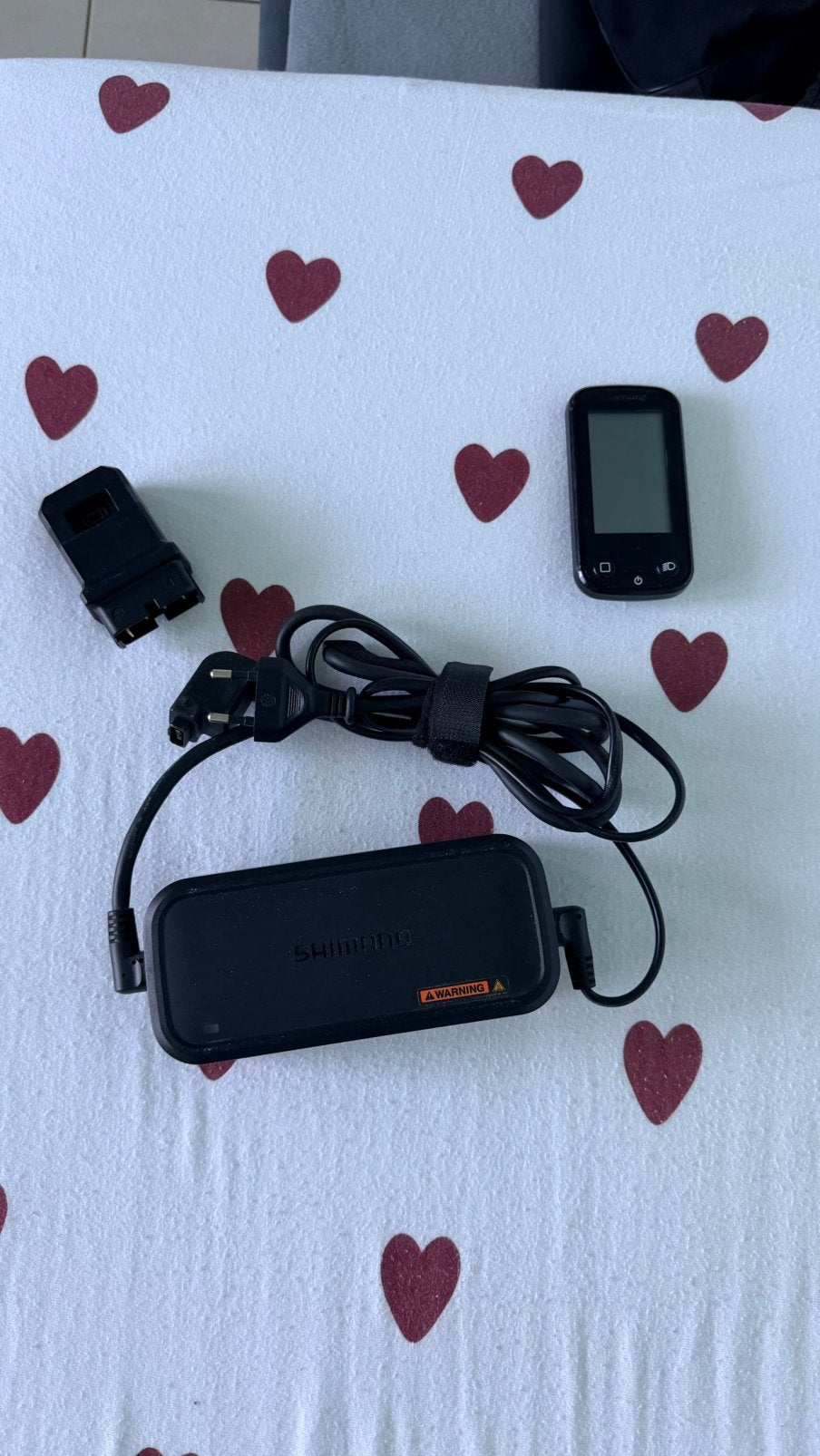 Shimano charger+computer sc-e6100, Ophalen of Verzenden, Zo goed als nieuw