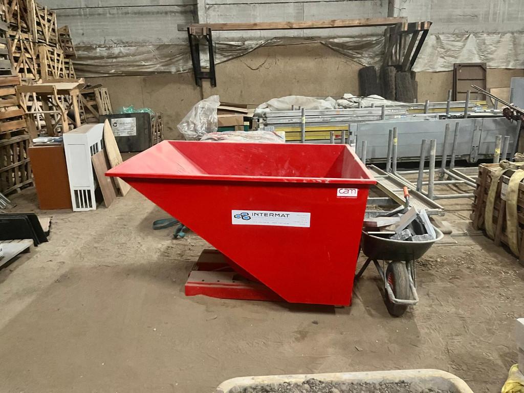 CONTENEUR À DÉCHETS/CONTENEUR BASCULANT/CONTENEUR BASCULANT, Enlèvement, Utilisé