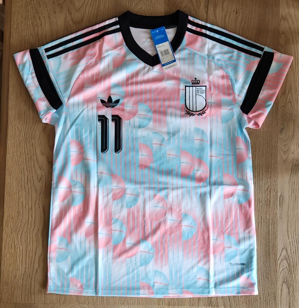 België uitshirt 2026 - Doku, Sport en Fitness, Voetbal, Maat L, Ophalen of Verzenden, Shirt