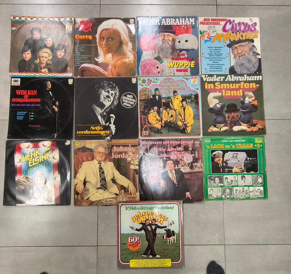 Lp's te koop, Enlèvement