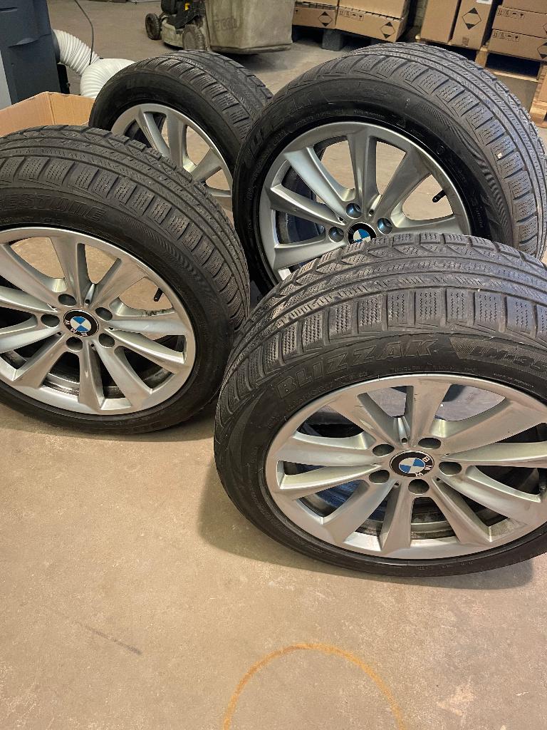 BMW F14 velgen met winterband, Ophalen, Gebruikt, Banden en Velgen, 17 inch