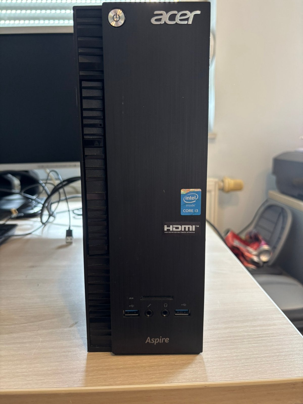 Asus i3 3,6 GHz 8 GB HD 320 GB DVD-RW-pc, Computers en Software, Ophalen, Gebruikt, HDD, Asus
