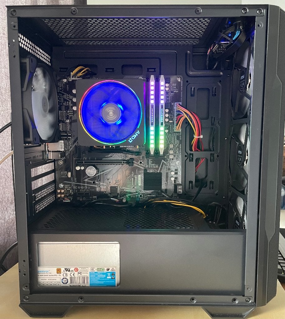 Pc Gamer Ryzen 7 pro Vega 8 - SSd 250 + Hd 1To, Enlèvement, AMD, PCI