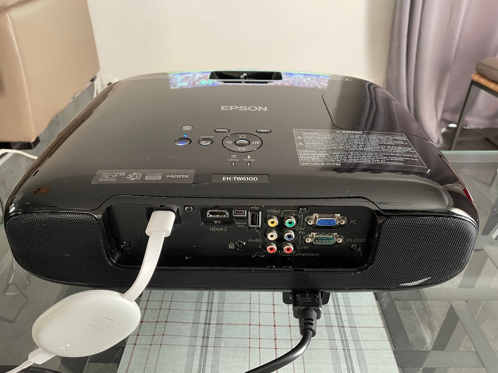 WK koopje EPSON EH-TW6100, Audio, Tv en Foto, Beamers, Ophalen, EPSON, Refurbished, LCD