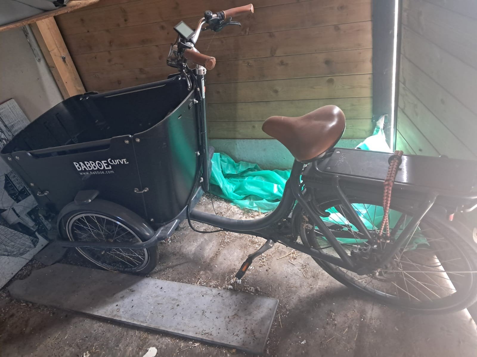 bakfiets babboe, Fietsen en Brommers, 4 kinderen of meer, Gebruikt, Elektrisch, Ophalen